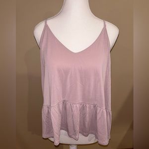 American Eagle Soft Babydoll Style Tank Top SIZE LARGE